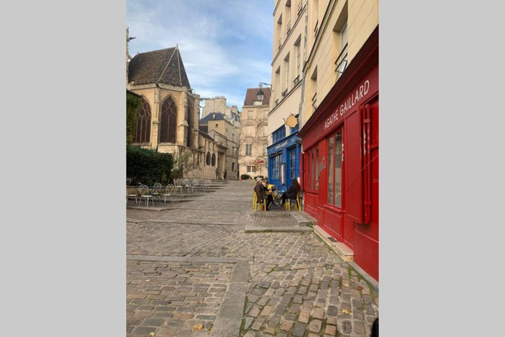 Appartement Charming Le Marais Retro Parijs
